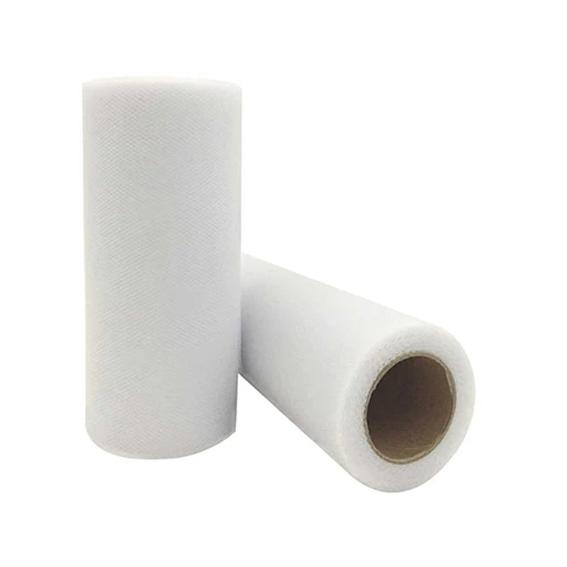 Tulle Roll Spool 25 Yards 15Cm White Organza Roll Red Blue Tulle Organza Fabric Tutu Skirt Girl Baby Shower Decor Party Supplies
