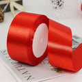 22Meters 6Mm-40Cm Satin Ribbons Crafts Bow DIY Gift Wrap Wine Red Orange Yellow Green Blue Purple Black Gray Gold White Ribbons