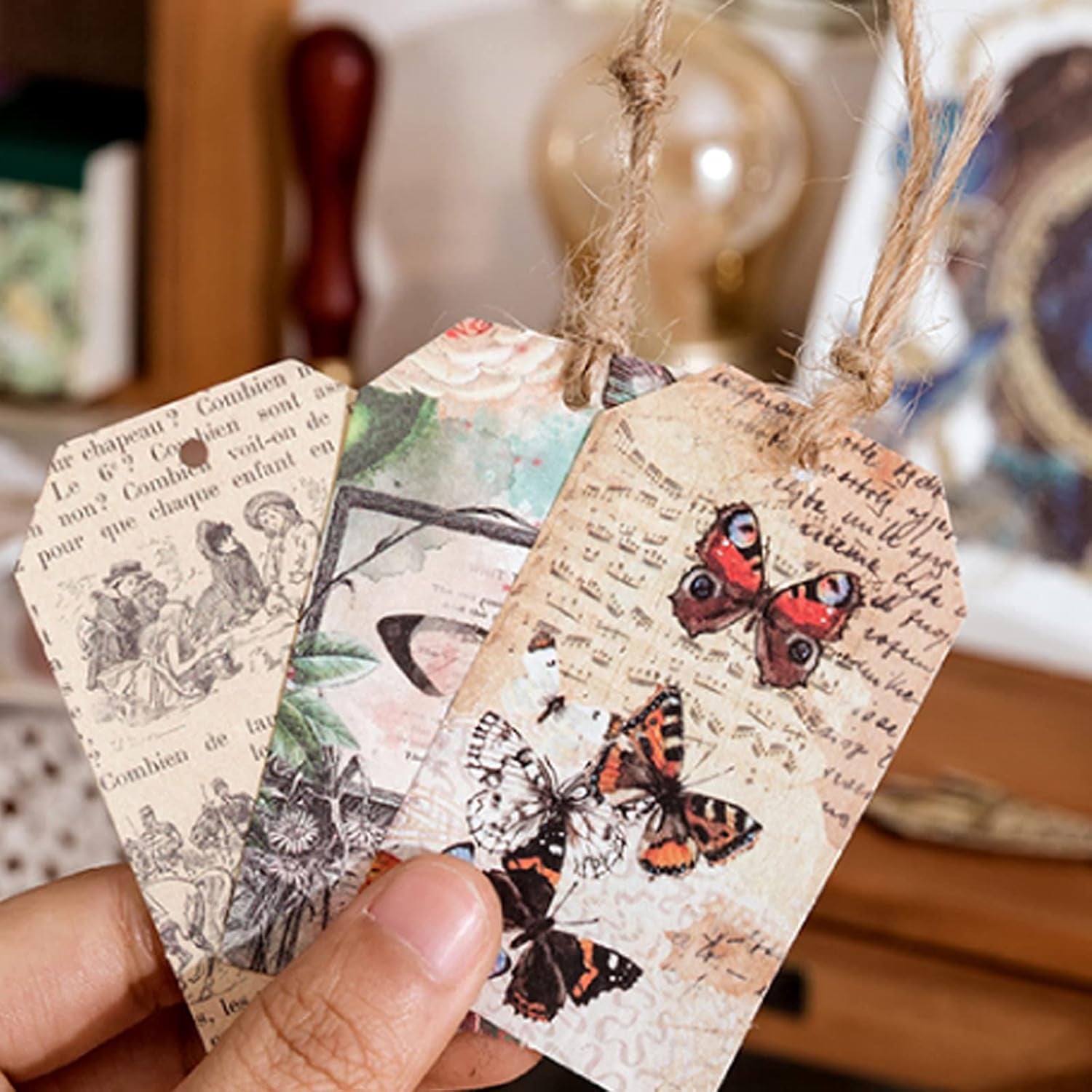 Vintage Scrapbooking Supplies Kit Vintage Stickers for Scrapbooking Journaling Aesthetic Paper Stickers Material Ephemera Pack for Junk Journal Bullet Journals Planners NotebooksÔºà83 PiecesÔºâ