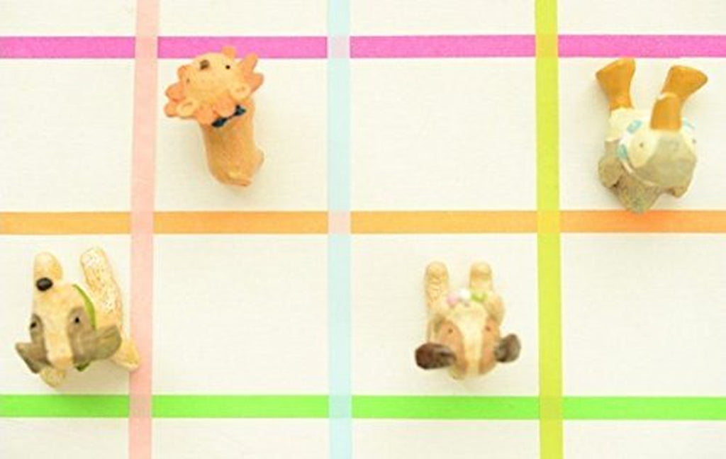 10Pc Rainbow Writable Washi Tape Set Colorful Adhesive Masking Craft Tape Roll